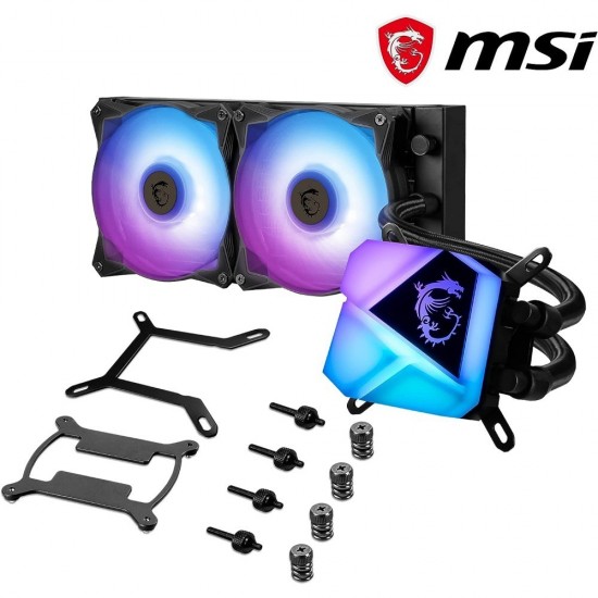 MSI MAG CORELIQUID C240 Liquid CPU Cooler 240mm Radiator (LGA 1700)